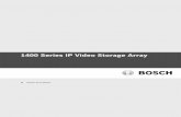 1400 Series IP Video Storage Array - Bosch Security and ... · A.9.2 Falha de Vários Discos (Prática) 41 A.9.3 O disco "Foreign configuration" surge na GUI do Windows após o arranque