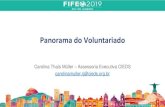 Panorama do Voluntariado€¦ · Alegre, São Paulo, Brasília, Salvador e Boa Vista e tem como estratégia de sensibilização local junto a entidades da sociedade civil e aos setores