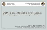 Delitos en Internet a gran escala - OAS › juridico › spanish › cyber › cyb_per_escala.pdf · Delitos en Internet a gran escala Alcance global, amplios recursos y anonimato