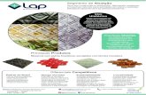 Segmento de Atuação - Lap Mosaicos€¦ · Segmento de Atuação Atua em construção e decoração, fabricando mosaicos em pedras naturais para aplicação em pisos e paredes ...