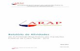 Relatório de Atividades - ARAParap.cv/images/Relatorios_de_atividades/ARAP-Relatrio-de-Atividades-2016-.pdfResolução de Conflitos -, assim como nas áreas de gestão ... Capacitar