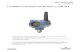 Transmissor discreto sem fio Rosemount 702 · Padrão Padrão WA3 Taxa de atualização configurável pelo usuário, 2,4 GHz DSSS, IEC 62591 (WirelessHART) ★ Soluções de antena