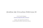 Análise de Circuitos Elétricos IIIdanilomelges//circ3/Aula1-Introducao_Laplace… · Microsoft PowerPoint - Aula1-IntroducaoLaplacePt1.ppt [Modo de Compatibilidade] Author: danilomelges