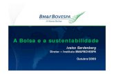 A Bolsa e a sustentabilidade - abrares.com.br · Sustentabilidade Empresarial - Assegurar o sucesso do negócio a longo prazo e contribuir para o desenvolvimento econômico, um meio