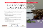 Revista La Homeopatía de México - Fundada en 1933 › 713_files › 713 LHM...La Homeopatía de México es una revista trimestral, fundada en 1933 y editada desde 1941 por Propulsora