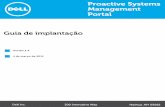 Dell · Guia de implantação do Portal Dell Proactive Systems Management. iii. Índice. Sobre este guia. Público