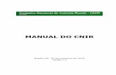 MANUAL DO CNIR - Receita Federalreceita.economia.gov.br/noticias/ascom/2018/... · A funcionalidade Meus Imóveis relaciona todos os imóveis rurais de titularidade do usuário que