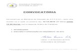 CONVOCATÓRIA - ULisboa · PDF file CONVOCATÓRIA Convocam-se os Membros da Direcção da A.T.F.C.U.L., para uma reunião na n/ sede no próximo dia: 12.12.2018 (4ª feira) pelas 12:30