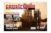 cconstruçãoonstrução - KHL...GTLA 05 2013 Front Cover SPN.indd 1 03/05/2013 13:48:05 A primeira versão deste evento se realizará em 20 de outubre de 2015, em Santiago do Chile,