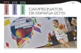 T E K B 15 0 CAMPEONATOS T D K DE ESPAÑA 2015 · 2015-05-14 · REPERCUSIÓN ECONÓMICA ... las páginas más relevantes especializadas en de-porte y baloncesto, insertaron el partido