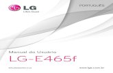 LG-E465fgscs-b2c.lge.com/downloadFile?fileId=KROWM000584540.pdf · - Mantenha o aparelho sempre em locais seguros e fora do alcance de crianças pequenas. Ele possui partes e peças