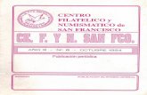 Centro Filatélico y Numismático · 2014-02-04 · de los grandes pintores venecianos del siglo X VI, como Miguel Angel (Buonarotti) y Rafael (Sanzio), Annibal Carraci y Caravaggio,