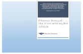 Plano Anual da Fiscalização - Receita Federal€¦ · Plano Anual da Fiscalização da Secretaria da Receita Federal do Brasil para o ano-calendário de 2018: quantidade, principais