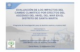 EVALUACIÓN DE LOS IMPACTOS DEL CAMBIO CLIMÁTICO POR ... › redcostera1 › invemar › docs › 9493Presentaci… · Tendencias del cambio climático en las zonas costeras colombianas