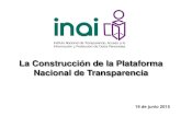 Presentación de PowerPointinicio.inai.org.mx/Comaip/Construccion_Plataforma_Nac...Software Inklusion 01 800 Windows phone Android IOS Solicitudes de Información a nivel nacional