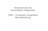 Arquitecturas de Automação Integradas CIM – Computer …ppedreiras.av.it.pt › resources › rcai › aula14.pdf · 2016-07-26 · Arquitectura CIM em pirâmide 9Integração