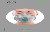 CATÁLOGO - BLS Group · As máscaras BLS faciais completas com tecnologia Live Visor são testadas para alcançar a classe óptica 1. K-OMFORT A correia é fixada em 6 pontos diretamente