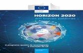 HORIZON 2020 em breves palavras - O programa-quadro de ...ec.europa.eu/programmes/horizon2020/sites/horizon... · Parlamento Europeu, bem como os ensinamentos adquiridos na aplicação