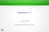 Algoritmos - 3 › diehl › files › 2018 › 08 › scef_aula3.pdf · O teste lógico de entrada pode conter operadores aritméticos, relacionais e lógicos. Forma de uso condicao: