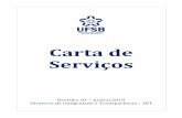 Carta de Serviços€¦ · Carta de Serviços Revisão: 01 – Junho/2019 Diretoria de Integridade e Transparência – DIT . 02 - MAR\307O/2020