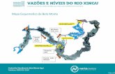 ...é o fluxo total de água que sai da Usina e vai para a jusante da barragem, região da Volta Grande do Xingu. É representada pela soma das vazões vertidas e turbinadas em Pimen