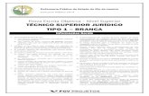 Prova Escrita Objetiva Nível Superior TÉCNICO SUPERIOR ... … · Defensoria Pública do Estado do Rio de Janeiro Concurso Público 2014 Prova Escrita Objetiva – Nível Superior