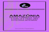 Livro - Amazônia novos caminhos › wp › media › dlm_uploads › 2019 › ... · Discernir, para uma conversão pastoral e ecológica 1. O que queremos conversar? Animador/a