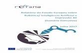 Relatório do Estudo Europeu sobre Robótica/ Inteligência ...€¦ · Este projeto é financiado com o suporte da Comissão Europeia. Esta publicação [comunicação] e todos os