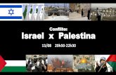 Conflito: Israel x Palestina - WordPress.com › ... · 1 –Quem chegou primeiro na Palestina? 2 –Criação do Estado de Israel e as 4 guerras com os países Árabes. 3 - Organizações