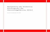 Relatório do Sistema Português de Hemovigilância 2012 · Serviço de Sangue e Serviço de Medicina Transfusional 8 4 11 23 42 6 2 96 14 15 49 101 105 6 4 294 Do total de instituições