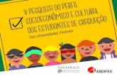 PowerPoint Presentation...2019/05/23  · IFES UFG 3% 40% 43% 1% 11% 2% Cor/Raça dos graduandos UFG - 2018 Amarela Branca Parda Preta - quilombola Preta - não quilombola Indígena
