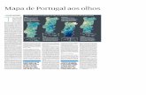  · 2020-06-30 · Mapa de Portugal aos olhos Textos RAQUEL ALBUQUERQUE Infografia SOFIA MIGUEL ROSA oda a gente sabe que a distância que separa Lisboa de Coimbra é menor do que