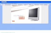 Philips LCD Monitor Electronic User’s Manual...por um ícone. Em tais casos, a apresentação específica da advertência é imposta pelo órgão regulador. RETORNAR AO INÍCIO DA