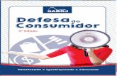 Cartilha Defesa do Consumidor Consumidor da OAB/RJ. Texto e Revisأ£o Comissأ£o de Defesa do Consumidor