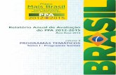 Relatório Anual de Avaliação do PPA 2012-2015arquivo.esporte.gov.br › ...avaliacao_ppa_2013.pdf · Brasil. Ministério do Planejamento, Orçamento e Gestão. Secretaria de Planejamento