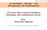 O modelo “Bazar” de Produção de Softwares O caso das ...wiki.colivre.net/pub/VicenteAguiar/... · Metareciclagem Resultado do Modelo de Software Livre. Created Date: 5/22/2009
