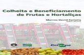 Colheita - Embrapa · PDF file 2017-11-13 · 2 Colheita e beneficiamento de frutas e hortaliças Exemplares desta publicação podem ser adquiridos na: Embrapa Instrumentação Agropecuária