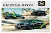 elect ric drive - C. Santos VPnos 2,69 m: o smart fortwo cabrio electric drive é o único automóvel elétrico descapotável. Portanto, se procuras um cabrio sem motor de combustão,