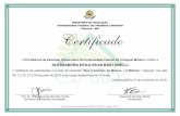 MINISTÉRIO DA EDUCAÇÃO UNIVERSIDADE FEDERAL DO … · o certificado de participação no curso de extensão “Nos Caminhos da Música – II Módulo”, realizado nos dias 06,