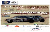 VISA Nº 135/REG/2015 · 2015-09-08 · Dia da Semana Data Local Hora ... Este Rallye será disputado de acordo com o Código Desportivo Internacional da FIA (CDI) (e seus anexos),