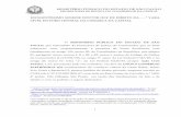 MINISTÉRIO PÚBLICO DO ESTADO DE SÃO PAULO · 2018-10-03 · ou reparação dos danos causados ao consumidor, em decorrência de violação de interesses ou direitos difusos, coletivos