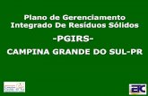Apresentação do PowerPoint · Composição do resíduo sólido depositados no Aterro Sanitário do Cachimba: Fonte: Prefeitura Municipal de Curitiba, 2005. resíduos orgânicos;