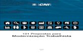 101 Propostas para Modernização Trabalhista - Portal da Indústriaarquivos.portaldaindustria.com.br/app/conteudo_24/2013/... · 2015-10-20 · Serviço de Atendimento ao Cliente