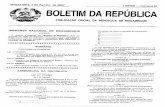 BOLETIM DA REPÚBLICA · 2018-12-11 · 448 ARTIGO2 A presente Lei entra em vigor 180 dias após a data da sua publicação. Aprovada pela Assembleia da República, em 8 de Maio de