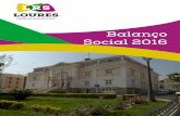 Balanço Social | 2016 · 2017-05-16 · Balanço Social | 2016 Página 3 de 48 Nota Introdutória O Balanço Social é um instrumento de gestão que revela o status social dos organismos.