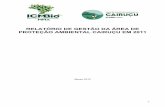 RELATÓRIO DE GESTÃO DA ÁREA DE PROTEÇÃO AMBIENTAL … · 2012-08-30 · Apresentação A APA Cairuçu é uma Unidade de Conservação Federal de Uso Sustentável criada pelo
