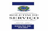 EDIÇÃO DE JULHO · 2020-02-13 · 30/07/2019 BOLETIM DE SERVIÇO - Nº 37 PÁGINA 5 boletim.servico.ufpb@reitoria.ufpb.br PORTARIA GR/Nº 220, DE 22 JULHO DE 2019 Compor o Comitê