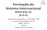 Formação do Sistema Internacional BHO1335-15 (4 …...Módulo III: Aula 15 Para falar com o professor: • São Bernardo, sala 322, Bloco Delta, 2as-feiras e 4as-feiras, das 16-17h
