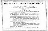 RA040 - Asociación Argentina Amigos de la Astronomía · 2017-07-12 · Cien años de telégrafo electro-magnético, por Hartmann. La perspectiva de una vista telescópica, por Alfred