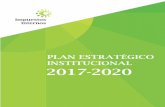 Plan Estratégico 2017-2020 · Plan Estratégico Institucional Producto Interno Bruto Registro Nacional del Contribuyente Variable Clave de Resultado 5 Plan Estratégico Institucional